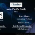 K&S Partners and Ravi Bhola ranked in the Chambers and Partners Asia-Pacific India Guide, 2024