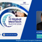 Amrish Tiwari Attends 18th CII Global MedTech Summit on August 21